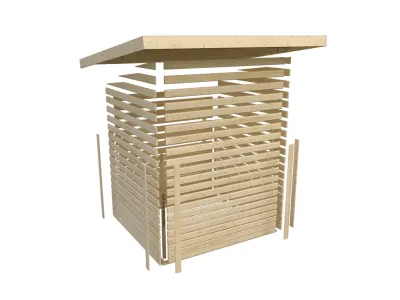 Gerätehaus Merseburg 2 14 mm naturbelassen Produktbild #10