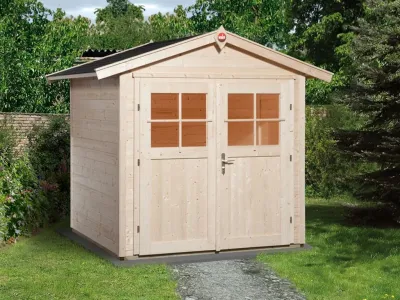 Gerätehaus 224 Gr. 1 21 mm naturbelassen Produktbild #1