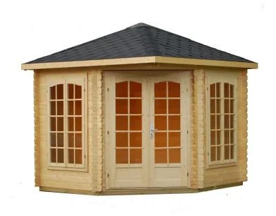 Pavillon Melanie 6,8 m² naturbelassen Produktbild #2