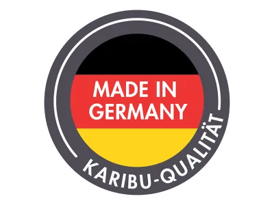 Saunahaus Lene 2, 38 mm, naturbelassen mit Glastür Produktbild #6
