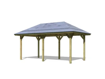 Pavillon Bergen 2 CLASSIC kesseldruckimprägniert Produktbild #2