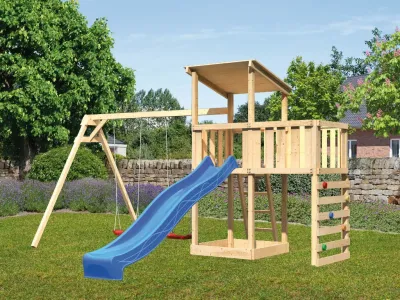 Spielturm Anna naturbelassen mit Varianten Produktbild #1