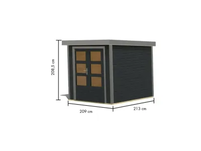 Gartenhaus Jupiter 2 19 mm Produktbild #2