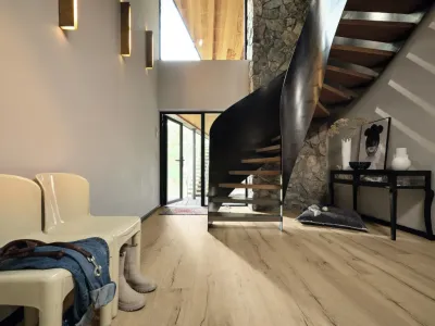 Designboden DL 500 S Altholzeiche hell 7139 Landhausdiele Produktbild #4
