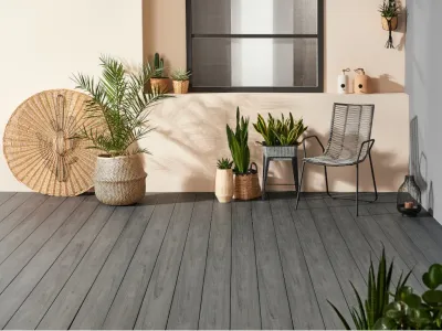 WPC Terrassendiele DIE EXKLUSIVE 140 MD Dolomitgrau Produktbild #1