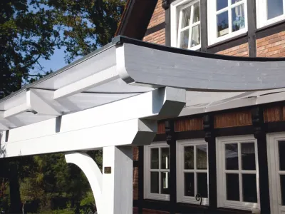 Terrassenüberdachung Verona weiß Produktbild #3