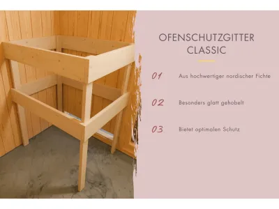 Fasssauna Asymmetrisch 3 naturbelassen Produktbild #2