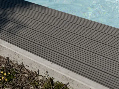 Terrassendielen WPC Premium grau Produktbild #7