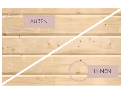 Fasssauna Asymmetrisch 1 naturbelassen Produktbild #6
