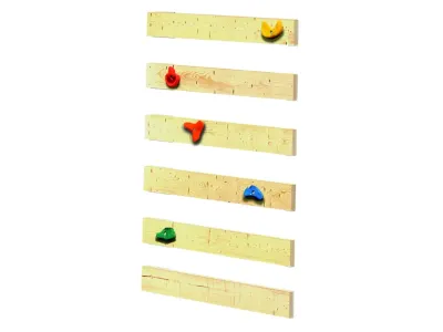 Spielturm Ritterburg Löwenherz SET naturbelassen Produktbild #7