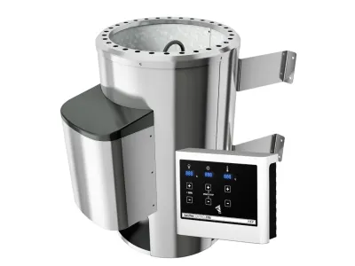 Sauna Massivholzsauna Katie Sparset inkl. 3,6 kW Saunaofen P&P und Steuergerät Finnisch Produktbild #5