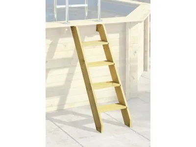 Pool Holzpool Modell 2 Variante C kdi mit 2-teiliger Sonnenterrasse Produktbild #6