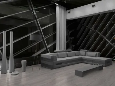 Laminatboden Robusto Premium Eiche grau 4956 Landhausdiele Produktbild #4