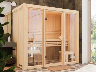 Sauna Elementsauna Paradiso 2 Produktbild #1