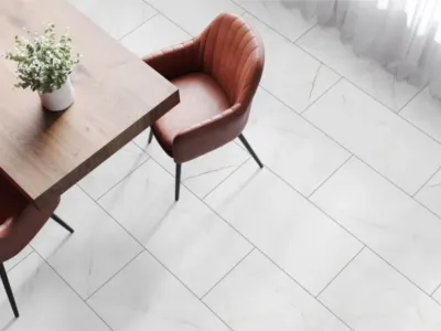 Vinylboden The Floor SPC Stone Marmorata chiara Q1004 Fliese Produktbild #1