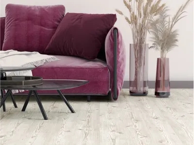 Laminat Fichte weiß Landhausdiele Produktbild #2