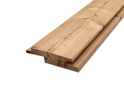 Fassade Rhombusleiste kanadische Lärche mit schwarzer Feder Produktbild #5