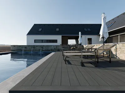 Terrassendielen WPC Premium anthrazit Produktbild #2