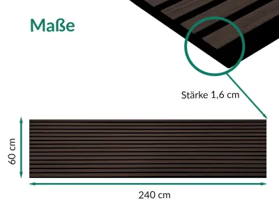 Akustikpaneele AURA Balance Smoke Oak Produktbild #5