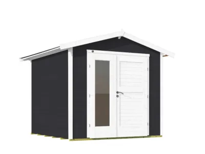 Gartenhaus 224 A Gr. 2 21 mm anthrazit Produktbild #2