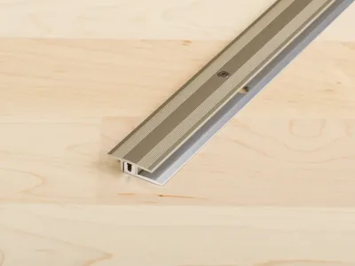 Übergangsprofil PROCOVER Designfloor S Aluminium eloxiert Edelstahl Produktbild #1