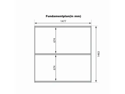 Fasssauna Quadro 1 38 mm naturbelassen mit bronzierter Ganzglastür Produktbild #5