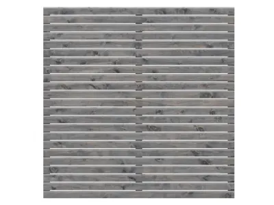 Sichtschutzzaun Rhombus Kiefer KDI grau Produktbild #1