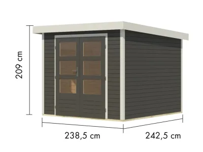 Gartenhaus Jupiter 3,5 19 mm Produktbild #8