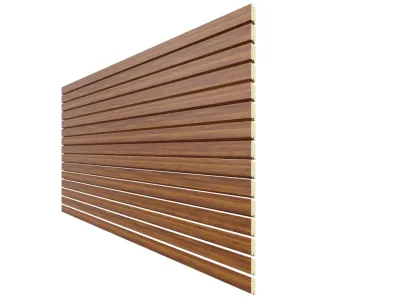 Sichtschutzzaun SYSTEM RHOMBUS Alu Vorgartenzaun Alu Bambus Produktbild #2