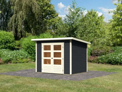 Gartenhaus Stockach 3 19 mm anthrazit Produktbild #6