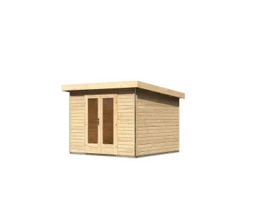 Gartenhaus Radeburg 1 40 mm naturbelassen Produktbild #3