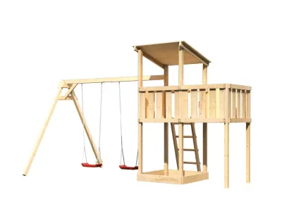 Spielturm Anna naturbelassen mit Varianten Produktbild #2