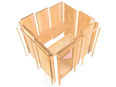 Sauna Askja naturbelassen Produktbild #6