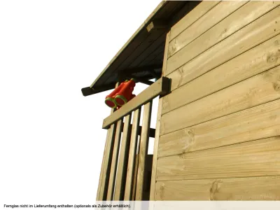 Stelzenhaus Tree Hut KDI inkl. Rutsche gelb Produktbild #8