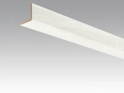 Wand- und Deckenleiste Eiche weiß deckend 4069 Dekor Produktbild #1