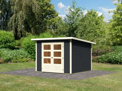 Gartenhaus Stockach 4 19 mm anthrazit Produktbild #9