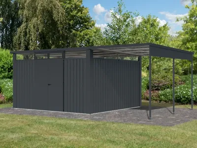 Metall-Gerätehaus "Østen 4" Produktbild #3