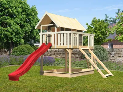 Stelzenhaus Fidel SET terragrau Produktbild #1