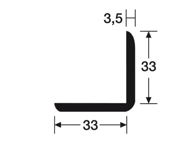 Wand- und Deckenleiste Eiche weiß deckend 4069 Dekor Produktbild #2