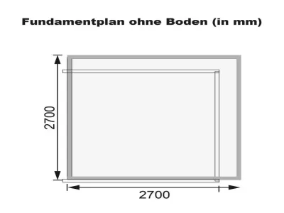 Gartenhaus Kandern 6 28 mm naturbelassen Produktbild #4