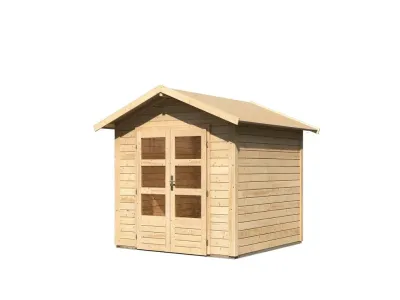 Gartenhaus Talkau 4 28 mm naturbelassen Produktbild #10