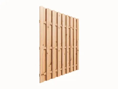 Sichtschutzzaun Pinus europäische Lärche Produktbild #4