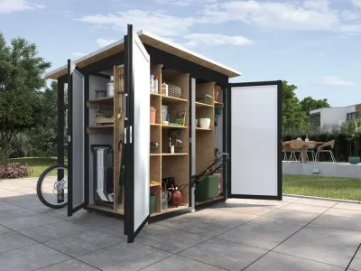 Gerätehaus Garten [Q] Multi anthrazit Produktbild #1