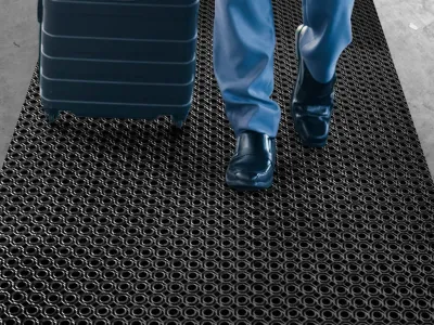 Ringgummimatte-Meterware, 7,5 m² Rolle Produktbild #4
