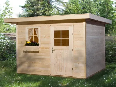 Gartenhaus 170 Gr. 3 28 mm naturbelassen Produktbild #1