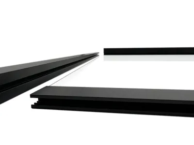 Glastür, Glasschiebetür mit Soft-Stop-Funktion, satiniert 102,5 x 205 cm Produktbild #4