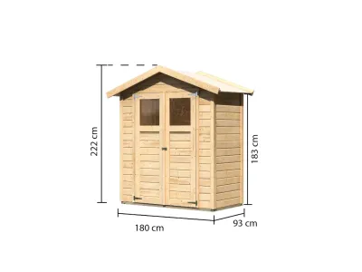 Gartenhaus Dahme 0 ECO standard Produktbild #5