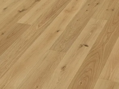 Parkett PD 400 Eiche authentic pure 9004 Landhausdiele Gebürstet Produktbild #1