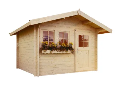 Gartenhaus 139 A Gr. 3 45 mm naturbelassen Produktbild #2