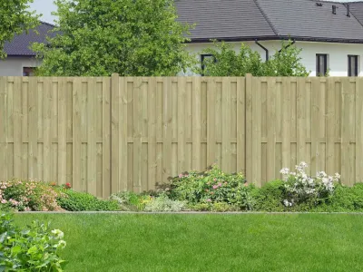 Bretterzaun Pinus DIY-Bausatz Kiefer KDI grün Produktbild #5